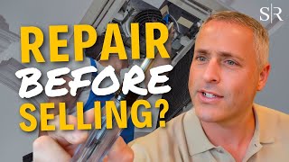 Should I Make Repairs Before Listing My Home?
