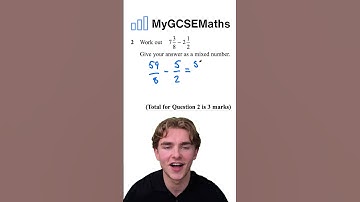 Subtracting Mixed Numbers | GCSE Maths