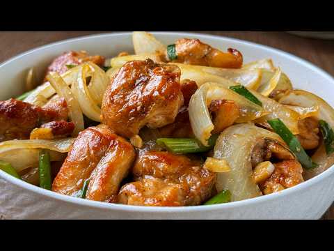 Chicken & Onion Stir-Fry | Quick & Easy Dinner