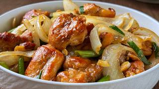 Chicken & Onion Stir-Fry | Quick & Easy Dinner