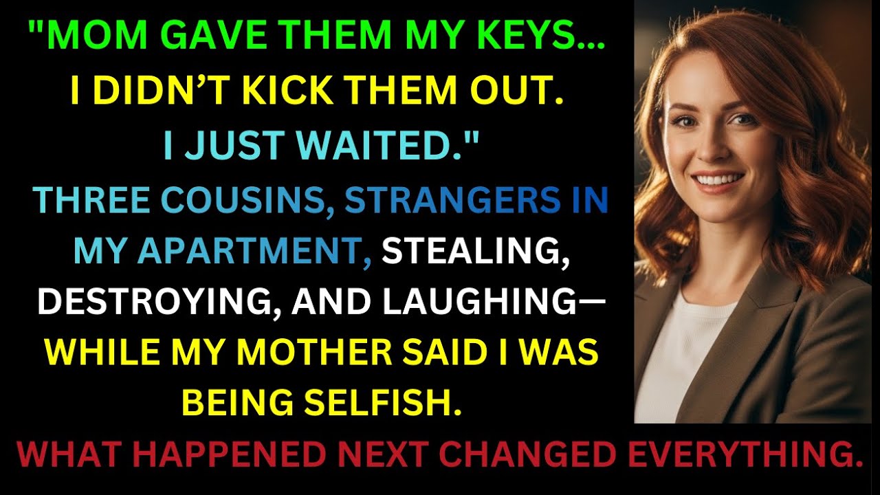 My Parents Gave My Spare Keys to My Cousins—So I Let Them Find Out the Hard Way