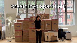 I moved into my dream loft apartment in nyc