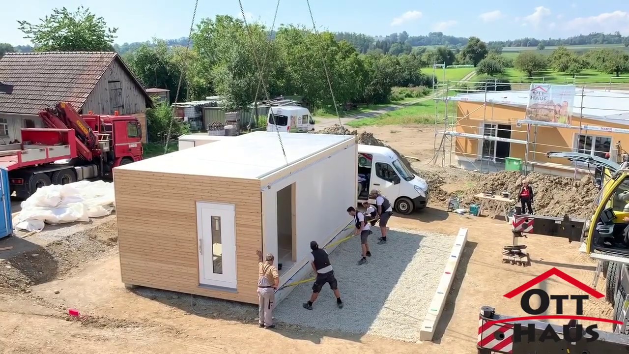 SMART LIVING Platzsparende Wohncontainer von OTTHaus YouTube