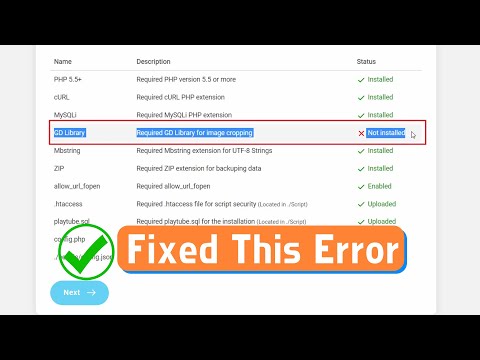 how to fix gd library extension not available with this php installation on xampp localhost