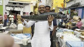 Mushirabad  Fish Market In Hyderabad Telangana | All Type Foods Vlog Channel