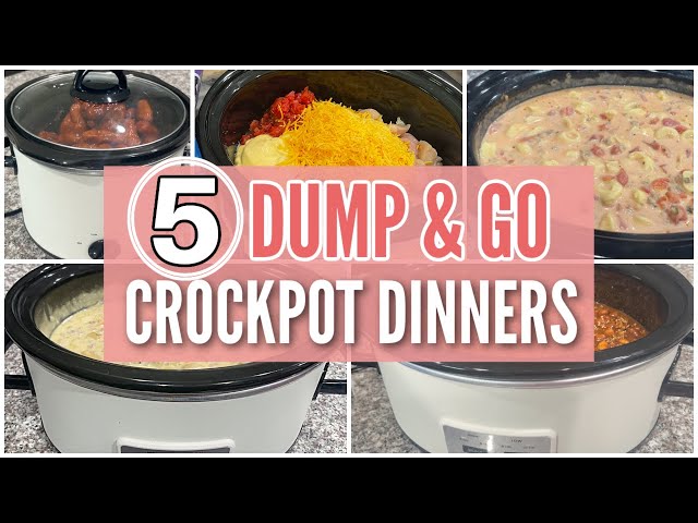 Dump & Go Crock Pot Dump Recipes: Simple & by Downey, Jack