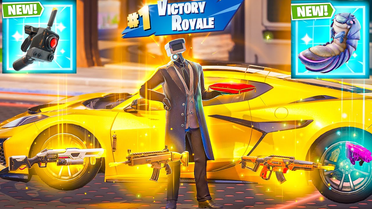 SKIBIDI TOILET vs  NEW MYTHIC’S & EXOTIC WEAPON CHALLENGE (NEW! Fortnite Chapter 6 Season 4)