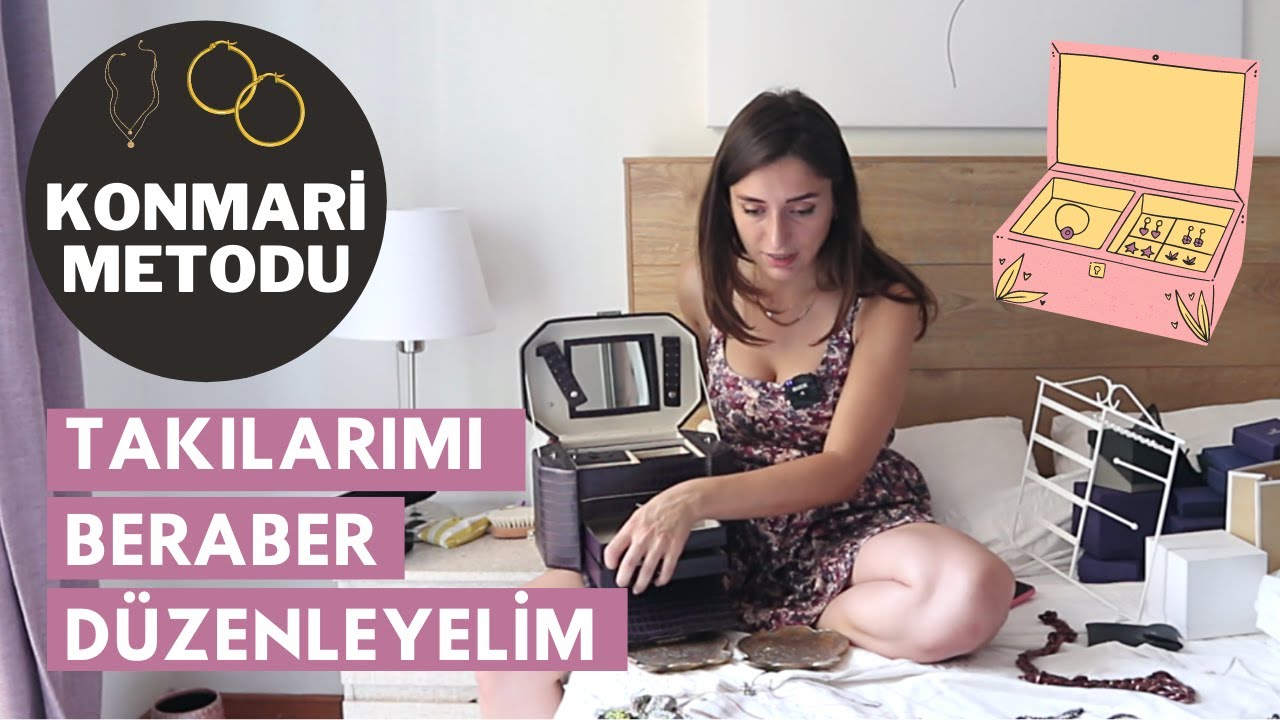 TÜM TAKILARIMI DÜZENLEDİM | Marie Kondo | KonMari Metodu | Sadeleşme