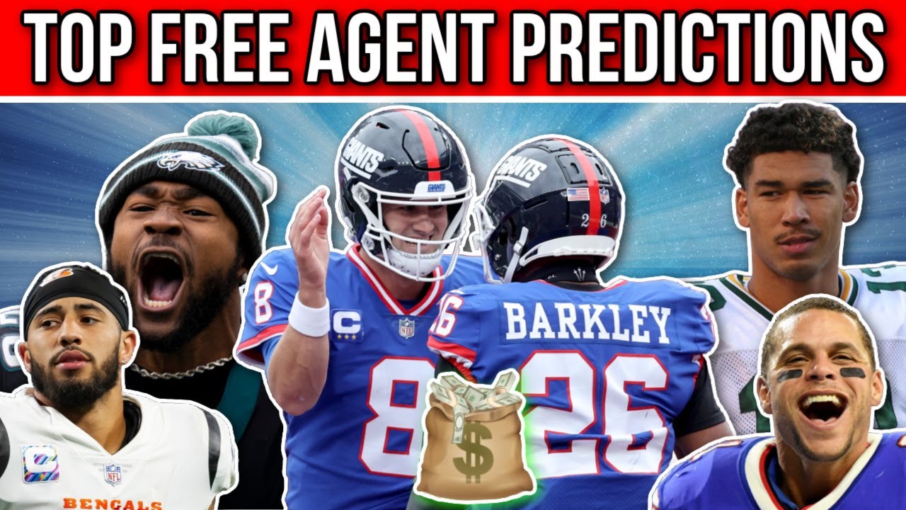 NFL Free Agents Predictions 2023 Landing Spots & Contracts YouTube