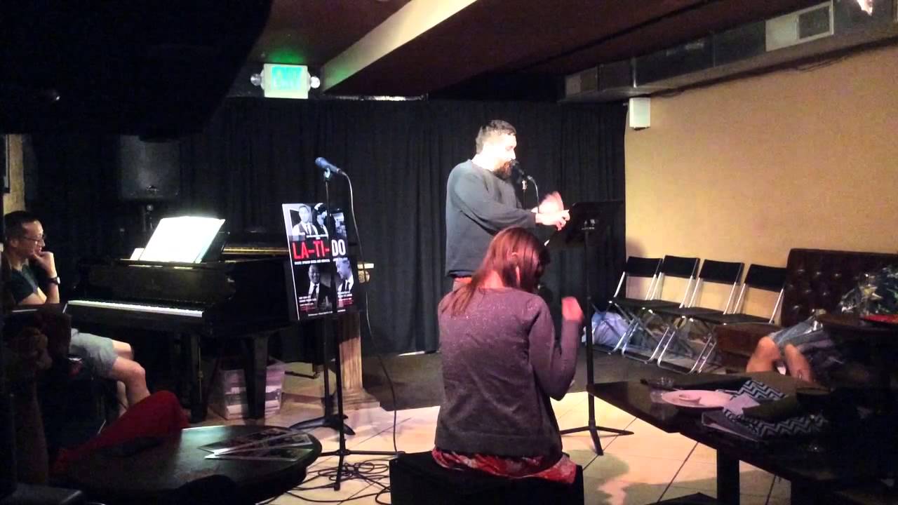 Steve Castro reads his poetry at La-Ti-Do DC