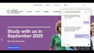 Real-Time API Integration: AI Chatbots for Higher Education (London University Demo)