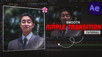 Smooth Ripple Transition in After Effects 🔥 | Easy Tutorial for Cinematic Edits
