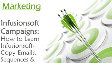 How to Learn Infusionsoft: Copy Emails, Sequences and Campaigns (In Less than 6 Minutes)