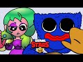 HUGGY WUGGY VS LOLA - BRAWL STARS X POPPY PLAYTIME ANIMATION