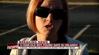 2-year-old boy found safe in Orlando