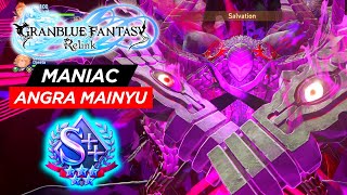 Maniac Angra Mainyu S Rank Single Player Granblue Fantasy Relink