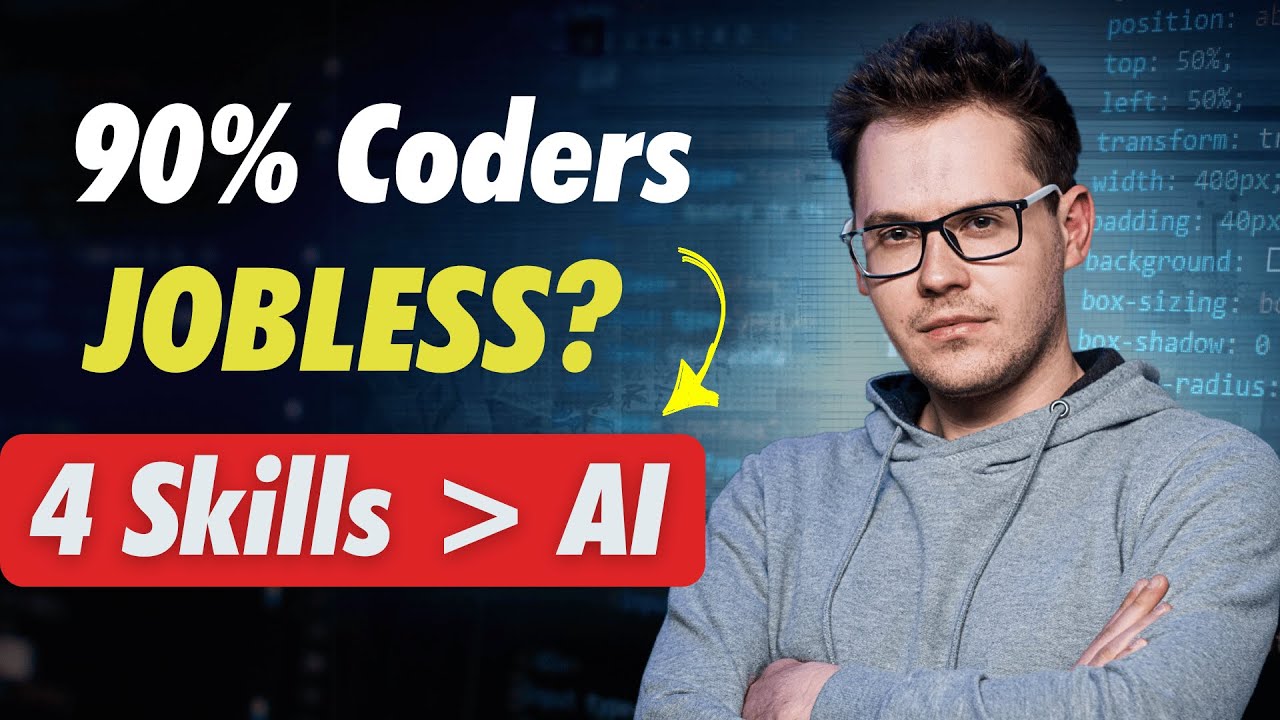 4 Skills You Need to beat AI | 90% Coders Will Lose Jobs? 😱 - YouTube