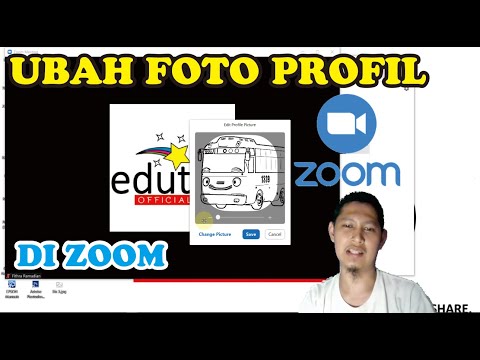 CARA MENGGANTI FOTO PROFIL DI ZOOM