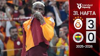 Galatasaray (3-0) Fenerbahçe | MAÇ ÖZETİ | 31. Hafta - 2025/2026