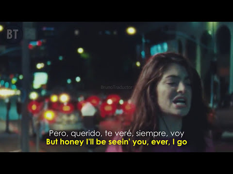 Lorde - Green Light (Lyrics + Español) Video Official