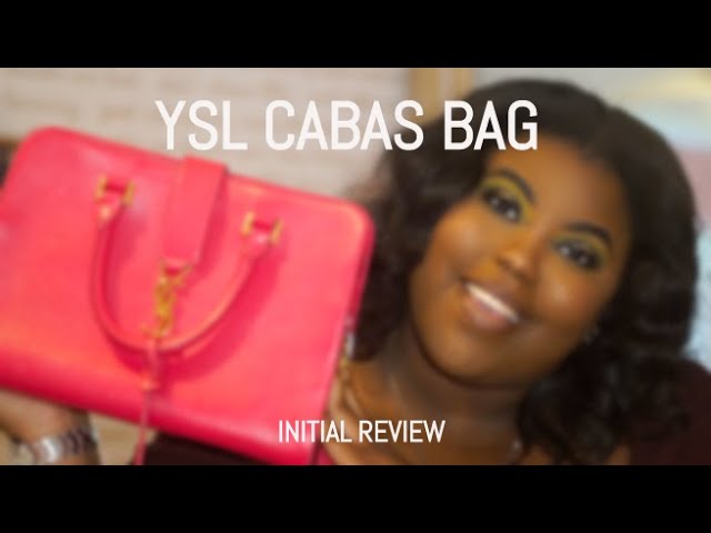 WHAT'S IN MY BAG?!, YSL CABAS