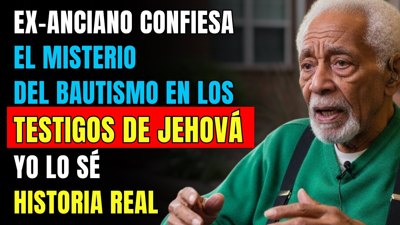 HISTORIA REAL👴💔Ex-anciano de los Testigos de Jehová CONFIESA el MISTERIO del bautismo.