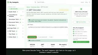JWT Decoder — Free Online Tool, No Upload Needed