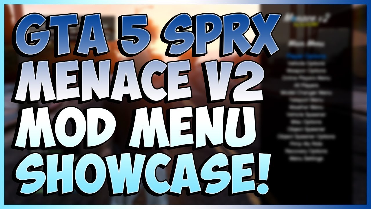 [GTA V | 1.25] GTA5: Menace v2.3 Mod Menu + Download Link! - YouTube