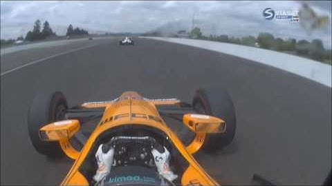 Fernando Alonso Engine Failure Onboard - 2017 Indy 500
