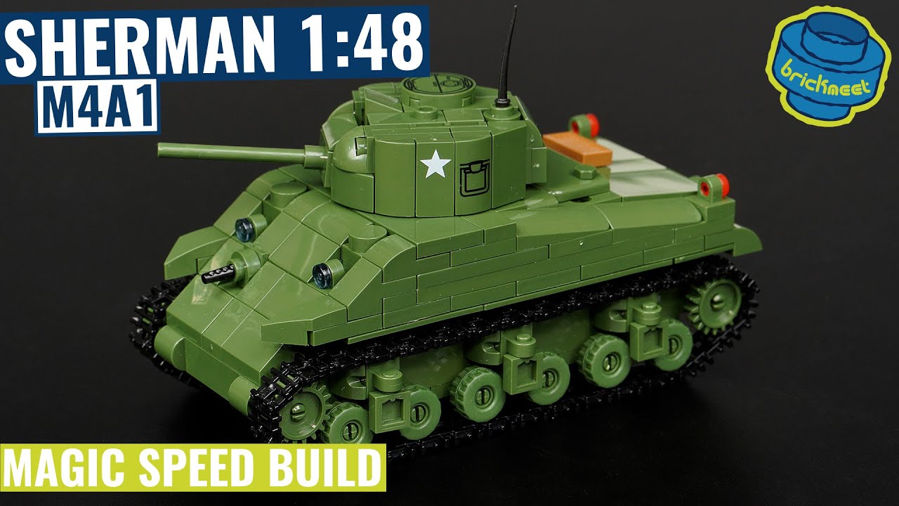 Cobi Historical Collection World War II Sherman M4A1 Tank, COBI-2715 at  Tractor Supply Co.