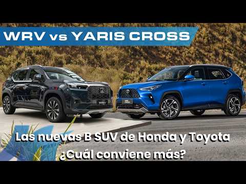 Honda WR-V vs Toyota Yaris Cross | ¿Cuál conviene comprar? | Lo último del segmento B SUV