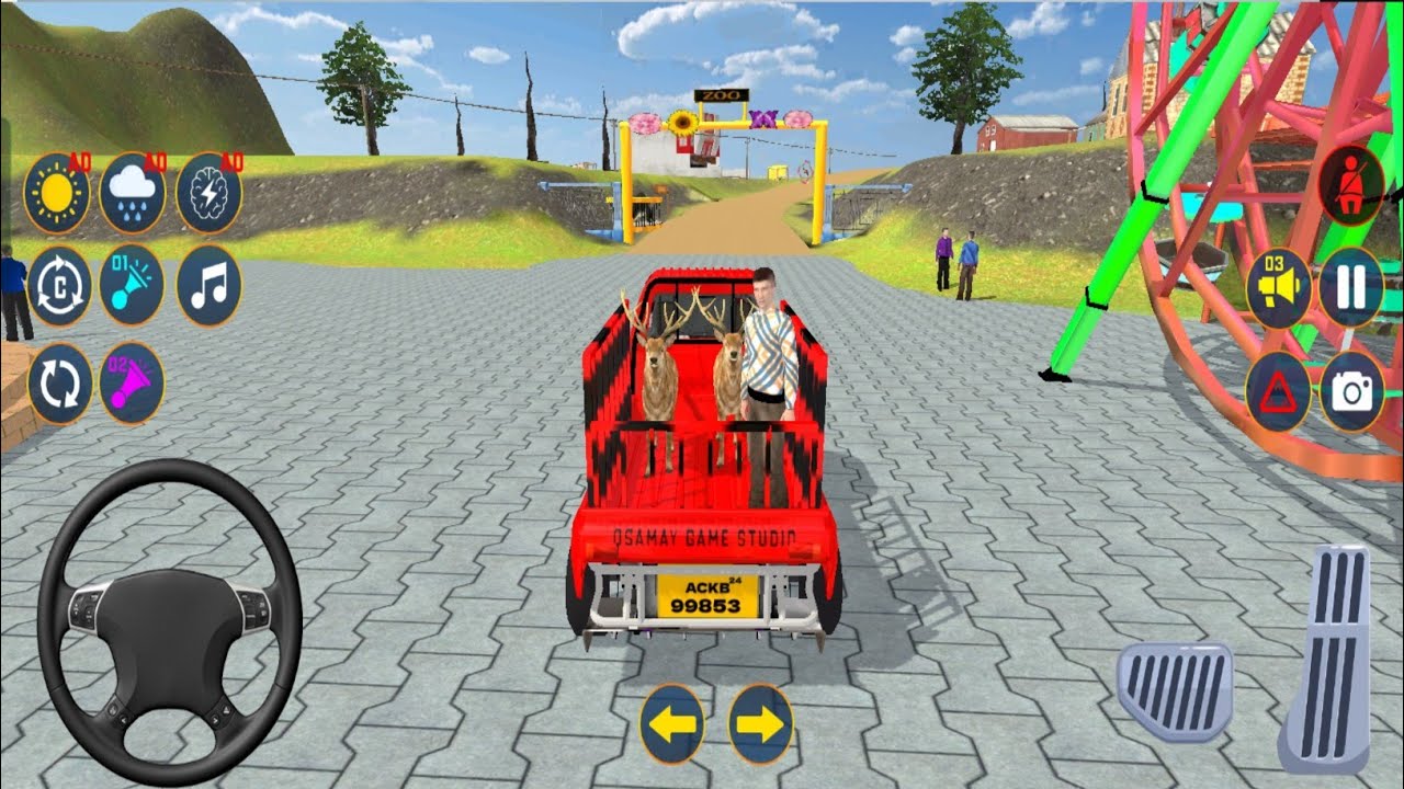 Animal Cargo Truck Driving Game 3D - Animal Transport Cargo Truck 2024 - Android Gameplay