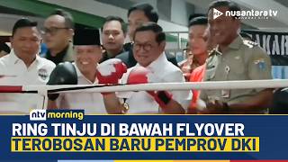 Gubernur Pramono Anung Resmikan Ring Tinju di Bawah Flyover, Tawuran Remaja Turun Drastis | NTV