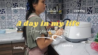 A day in my life as a housewife | cleaning the house | cooking lunch