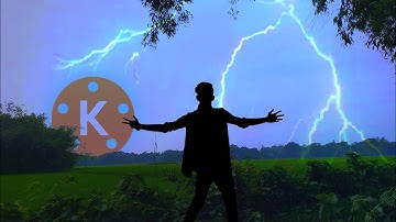 Lightning Effect Made with KineMaster | Lightning effects in kinemaster | KineMaster new vfx effects