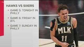 Hawks' fans show out for playoff games