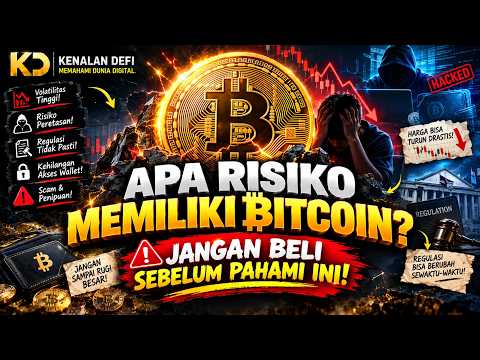 Apa Risiko Memiliki Bitcoin? ₿ Jangan Beli Sebelum Pahami Ini!