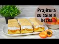 Prăjitură cu caise și bezea || Apricot Meringue Cake Recipe (Eng. Sub.) || 🍑 Dulcinele 🍑