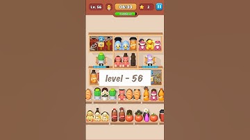 Goods sorting level- 56 #games #goodssorting