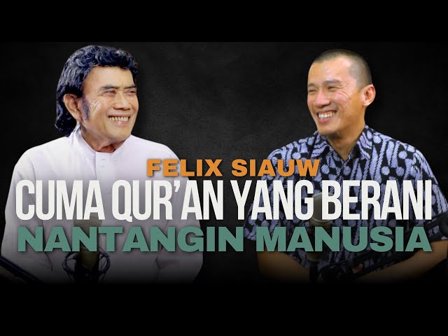 BISIKAN RHOMA # 124: FELIX SIAUW MENCARI TUHAN GARA-GARA MAIN GAME?? class=