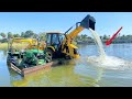 आज ग़ज़ब मज़ा आएगा Washing My JCB 3dx and John Deere Tractor in Deep Betwa River
