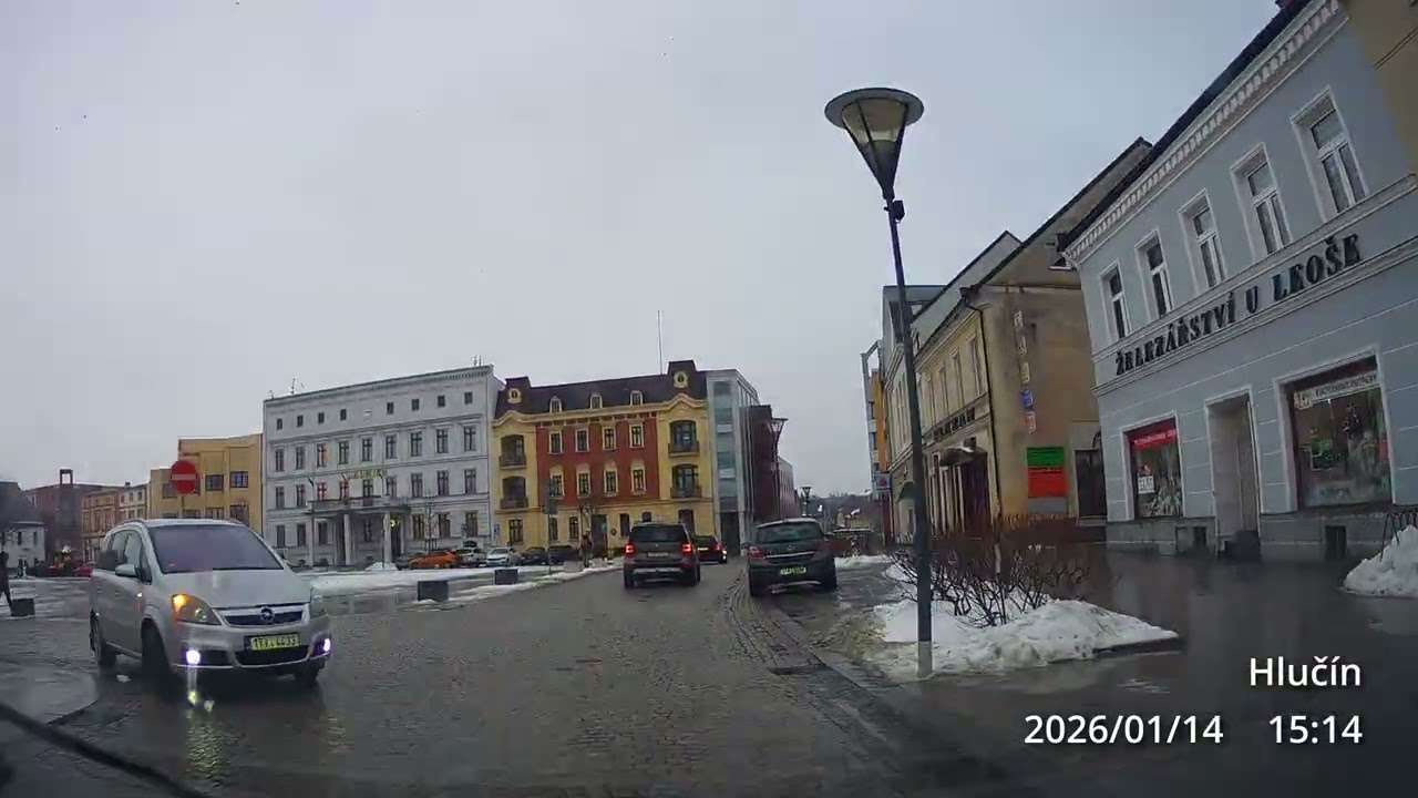 Dashcam | Winter Drive through City & Villages