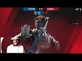 R6s 1v1 Noob vs higher ranked *most intense game yet*