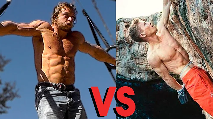 Challenging Pro Climber to Iron Cross | US vs Magn...