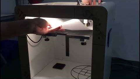 goofoo 3D Printer | Leveling and Z-offset calibration of the build plate