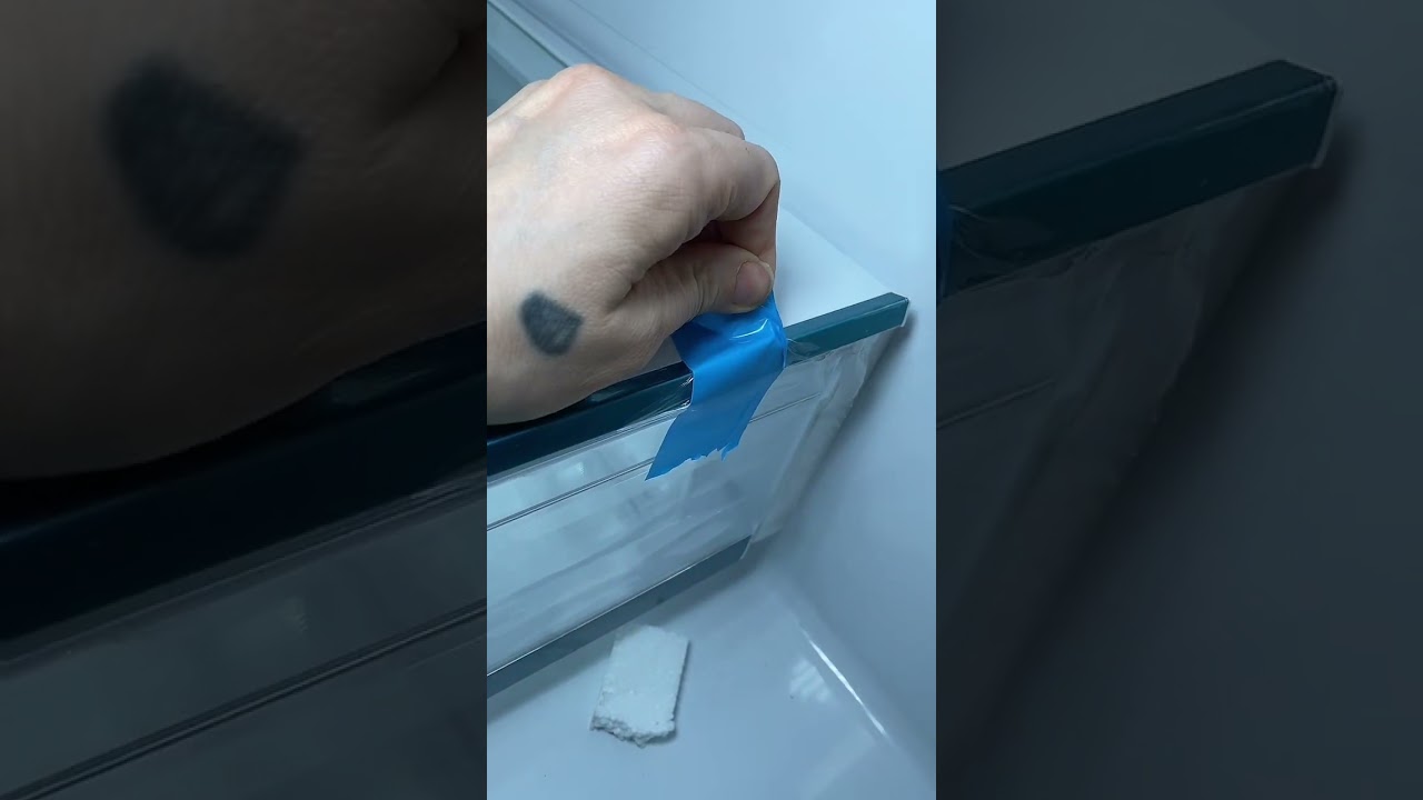 New fridge unboxing| ASMR unpacking| sahm satisfying sounds tape bla bla~ 