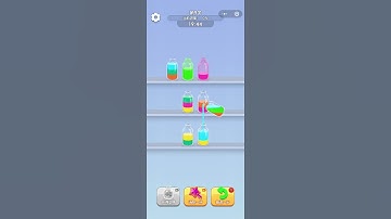 WATER SORT PUZZLE  level 9 #game #pzl #smallgame
