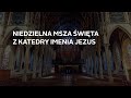 Niedzielna msza święta w języku polskim z Katedry Imenia Jezus - 7/19/2020