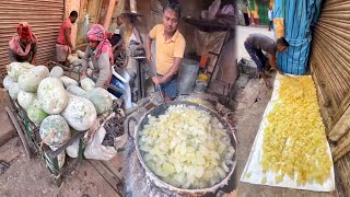 Agra Famous Petha Sweet Recipe in Kolkata | Petha Sweet Recipe | पेठा बनाने की विधि
