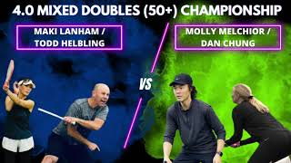 Real Dill of VA Pickleball Tournament: 4.0 Mixed Doubles (50+)